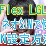 「au G Flex LGL23」mineo(マイネオ)SIMで使う！APN設定方法と通話発信テスト！